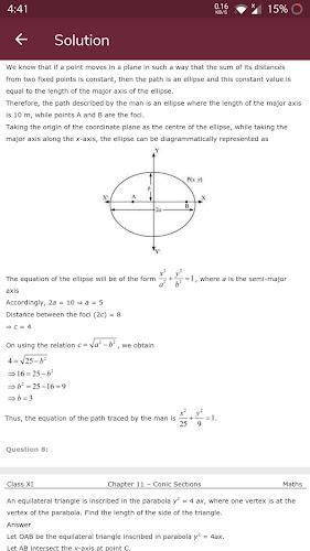 Class 11 Maths Solution NCERT Capture d'écran 2