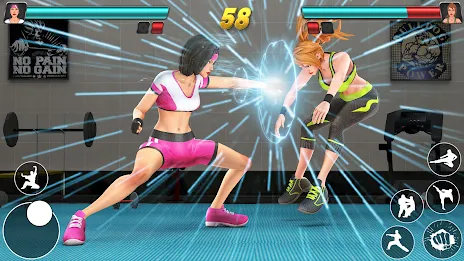 Gym Fight Club: Fighting Game স্ক্রিনশট 0