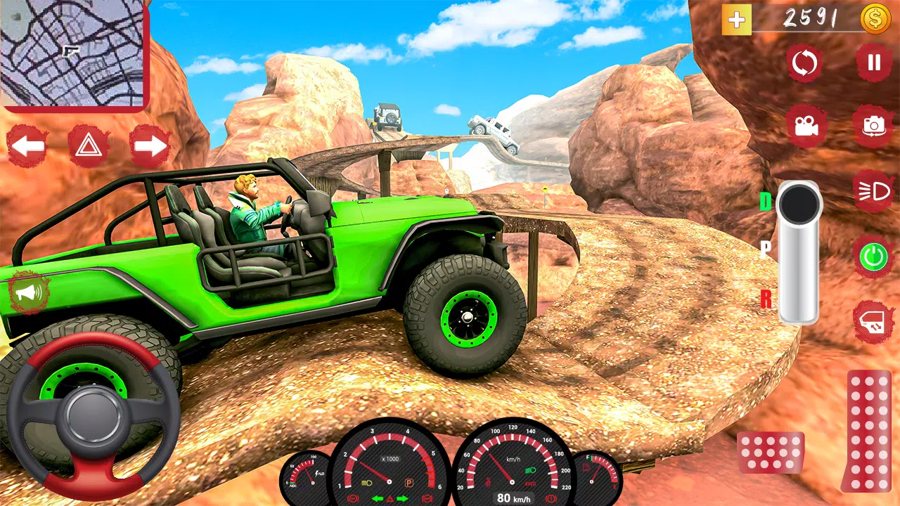 Mud Jeep Mud Driving Simulator Captura de pantalla 0