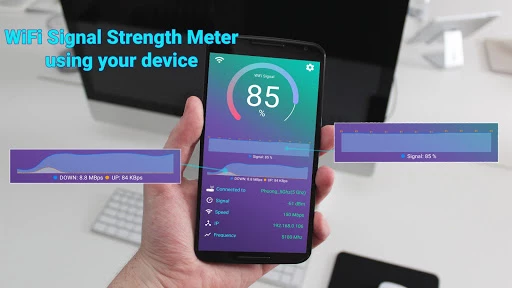 Net Signal: WiFi & 4G 5G Meter Schermafbeelding 2