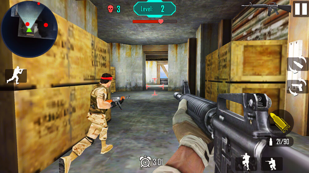 Gun Shoot War: Dead Ops Mod 螢幕截圖 3