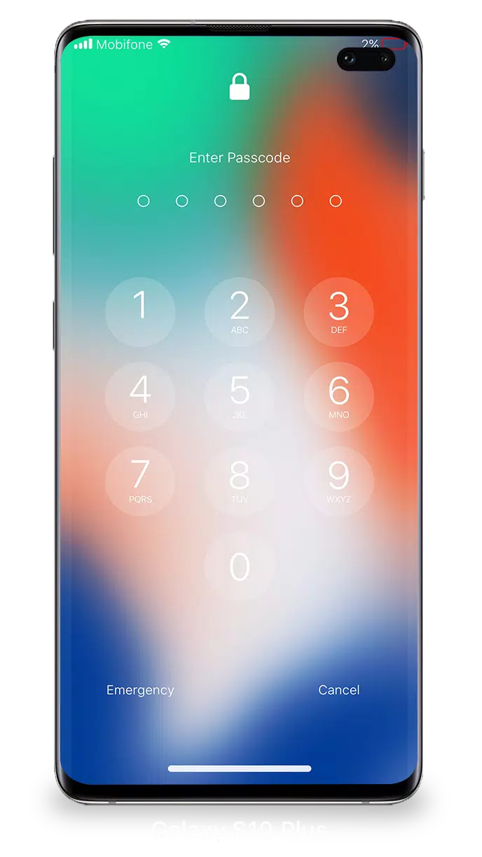 Schermata Lock Screen iOS 15 0