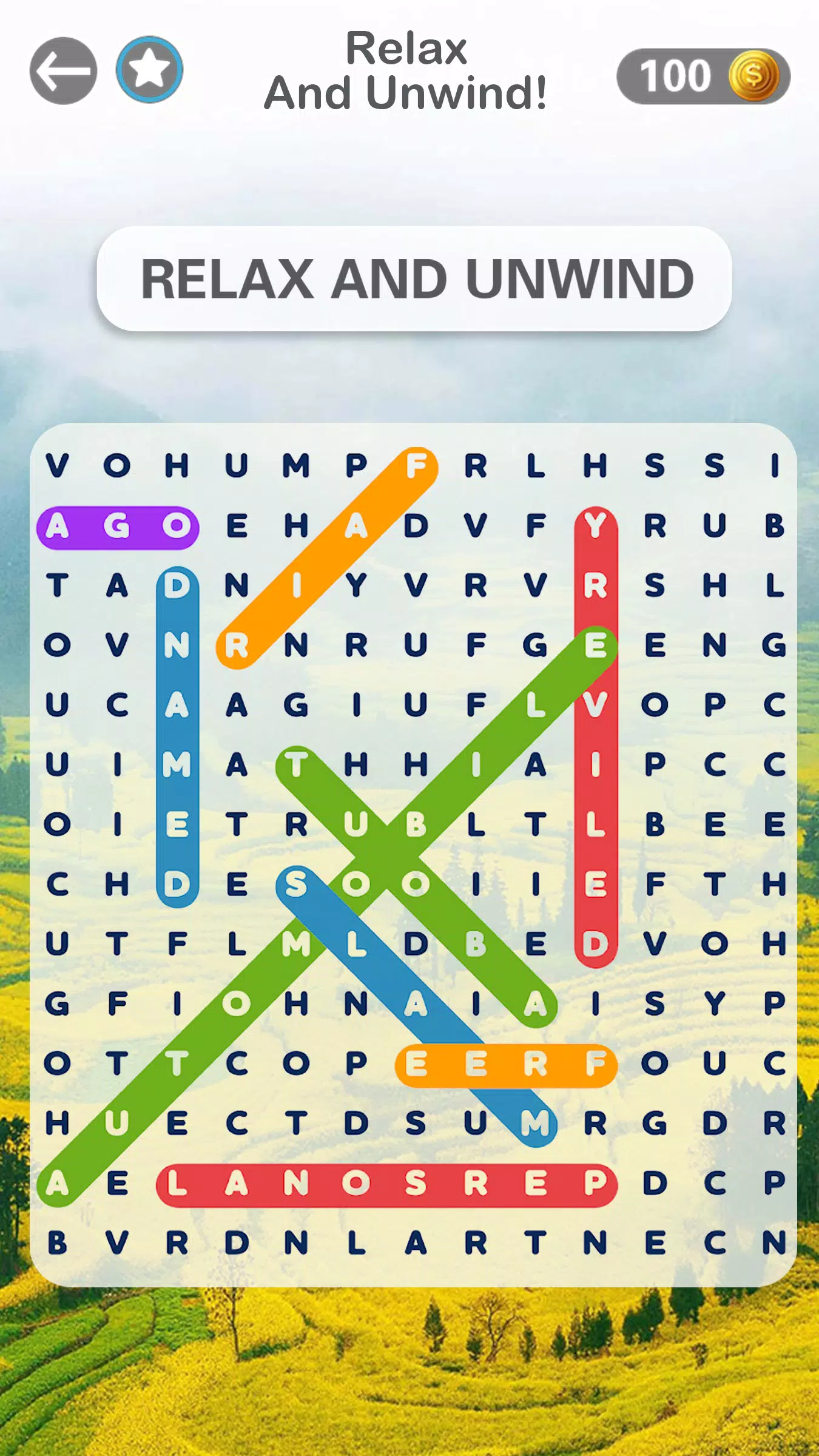 Otium Word: Word Search Captura de pantalla 2