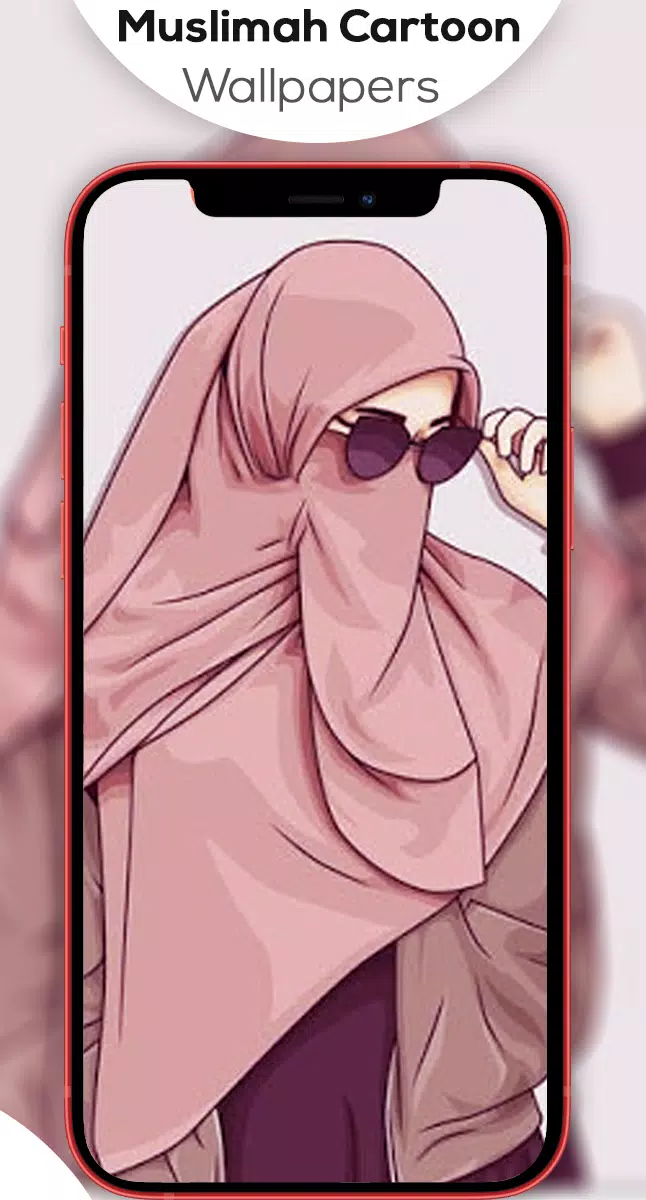 Muslimah Cartoon Wallpapers HD 螢幕截圖 3