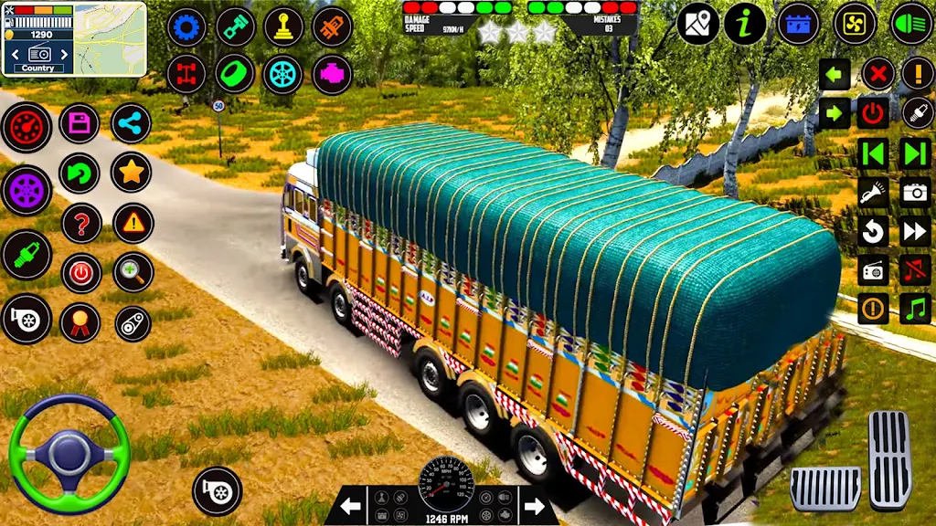 Offroad Cargo Truck Simulator Ảnh chụp màn hình 3