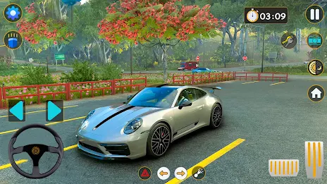 US Car Driving School Games 3D Ảnh chụp màn hình 1