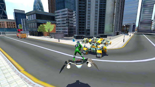 Rope Frog Ninja Hero Car Vegas スクリーンショット 1