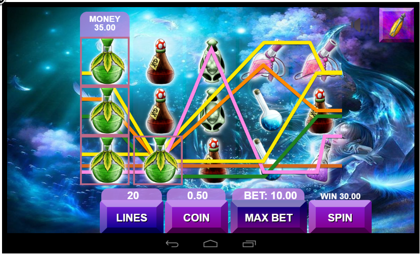 Schermata Slot Machine Fantasy 1