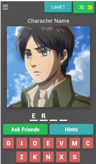 Attack On Titan Quiz スクリーンショット 0