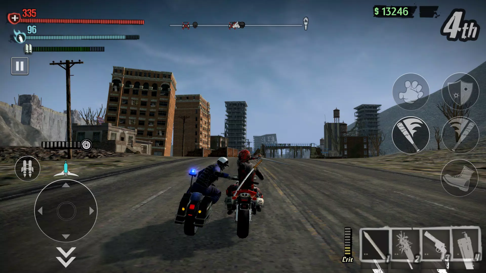 Road Redemption Mobile ภาพหน้าจอ 1