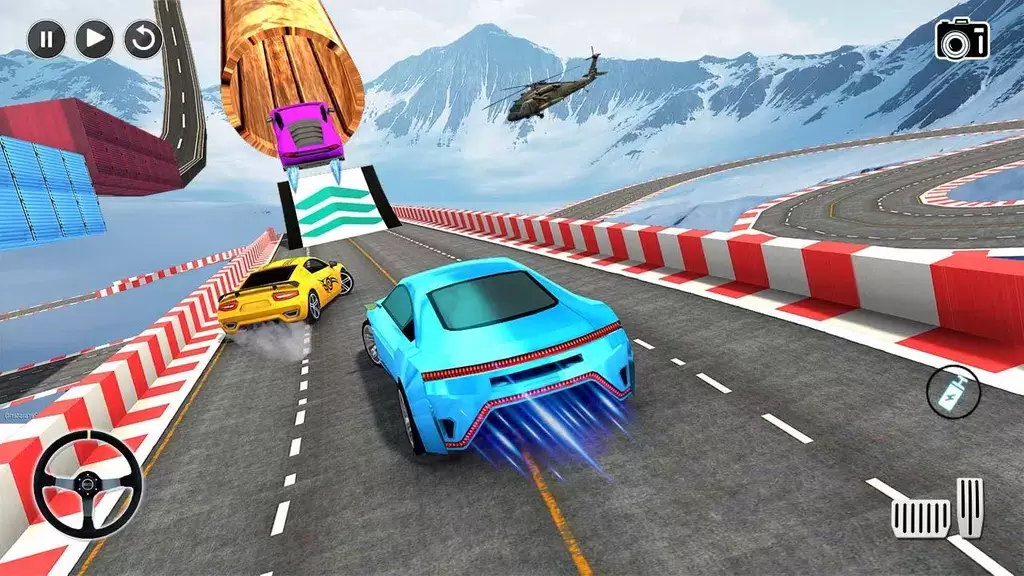 Mega Ramp Car Stunt Racing 3d Tangkapan skrin 2