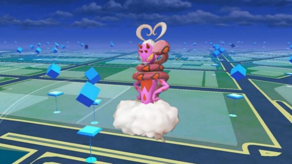 Pokemon Go တွင်လက်ရှိမရရှိနိုင်သည့်တောက်ပသော enamorus သည်