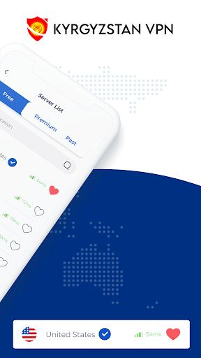VPN Kyrgyzstan - Get KGZ IP Tangkapan skrin 3