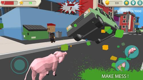 Crazy Pig Simulator 螢幕截圖 0