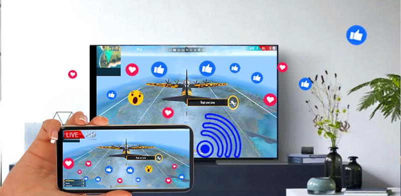 Screen Mirroring - TV Miracast Schermafbeelding 1