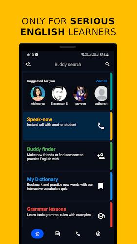 English Buddy - Speaking app स्क्रीनशॉट 0