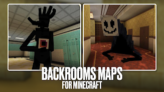 Backrooms Maps for Minecraft ภาพหน้าจอ 0