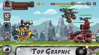 Snail Defender - Snail Battles ภาพหน้าจอ 2