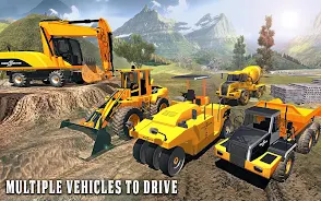 Road Builder Construction 2018 ภาพหน้าจอ 1