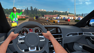 Taxi Driving Simulator Game 3D Ekran Görüntüsü 0