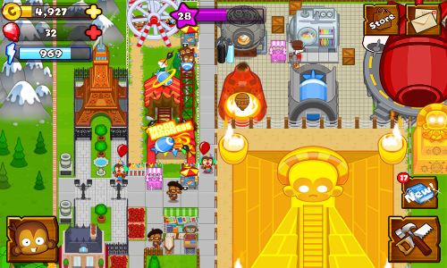 Bloons Monkey City Capture d'écran 2