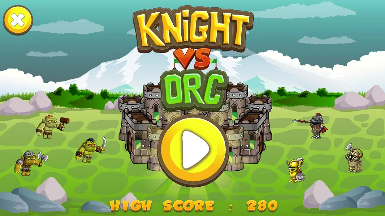 Knight vs Orc 螢幕截圖 0