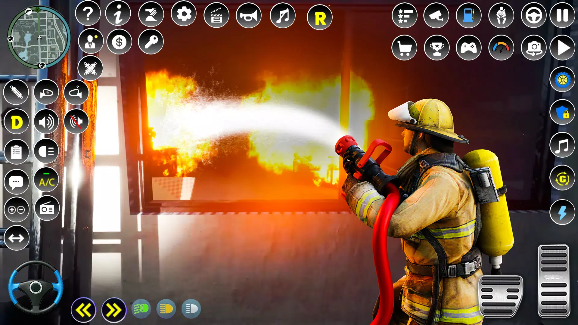 Firefighter :Fire Brigade Game Ekran Görüntüsü 3