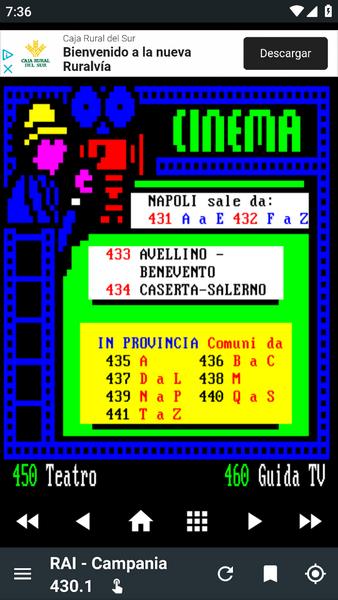 TxtVideo Teletext Screenshot 1