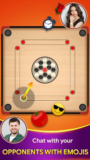 Carrom board game - Carrom Pro Capture d'écran 2