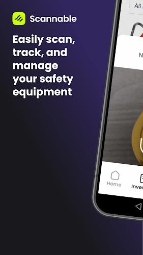 Scannable Safety Equipment App ဖန်သားပြင်ဓာတ်ပုံ 0