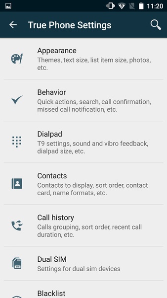 True Phone Dialer & Contacts 螢幕截圖 1