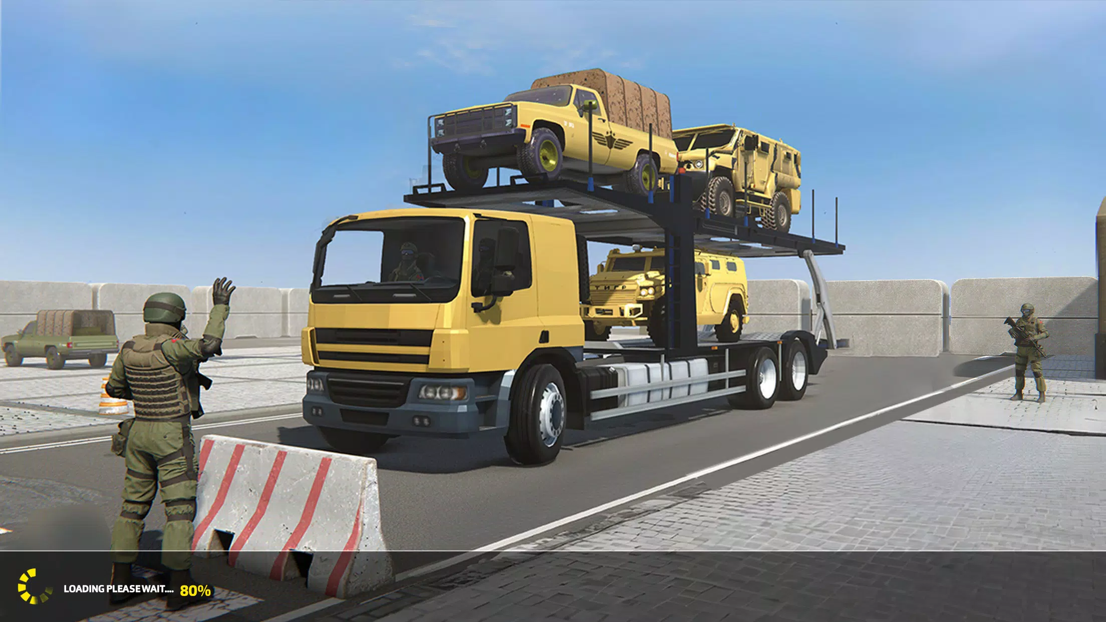 Army Cargo Truck Driving Games Screenshot 1