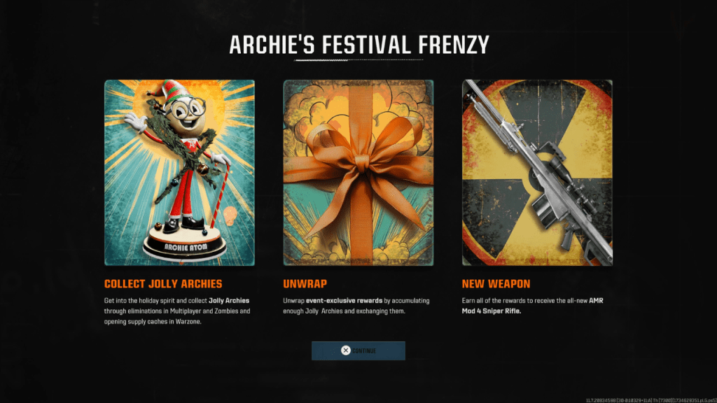 Archie's Festival Frenzy in Black Ops 6.