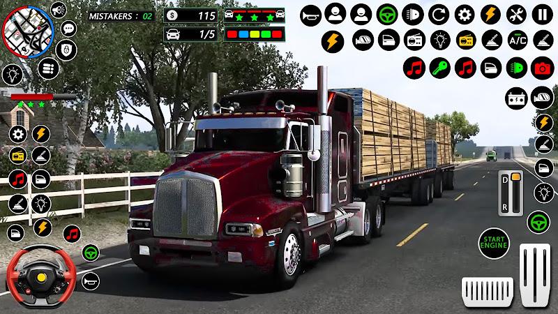 US Cargo Truck Simulator Games Captura de tela 1