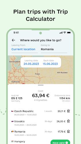 Schermata eTOLLs EU: Toll Payment & Maps 1