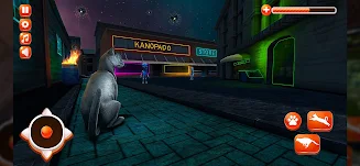 Stray Cat Game City Simulator ภาพหน้าจอ 1