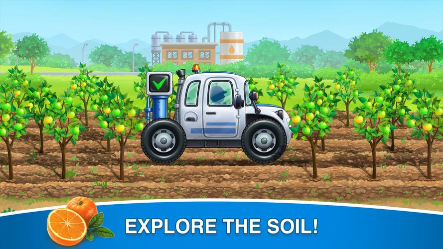 Farm kids games my Farming car 螢幕截圖 2