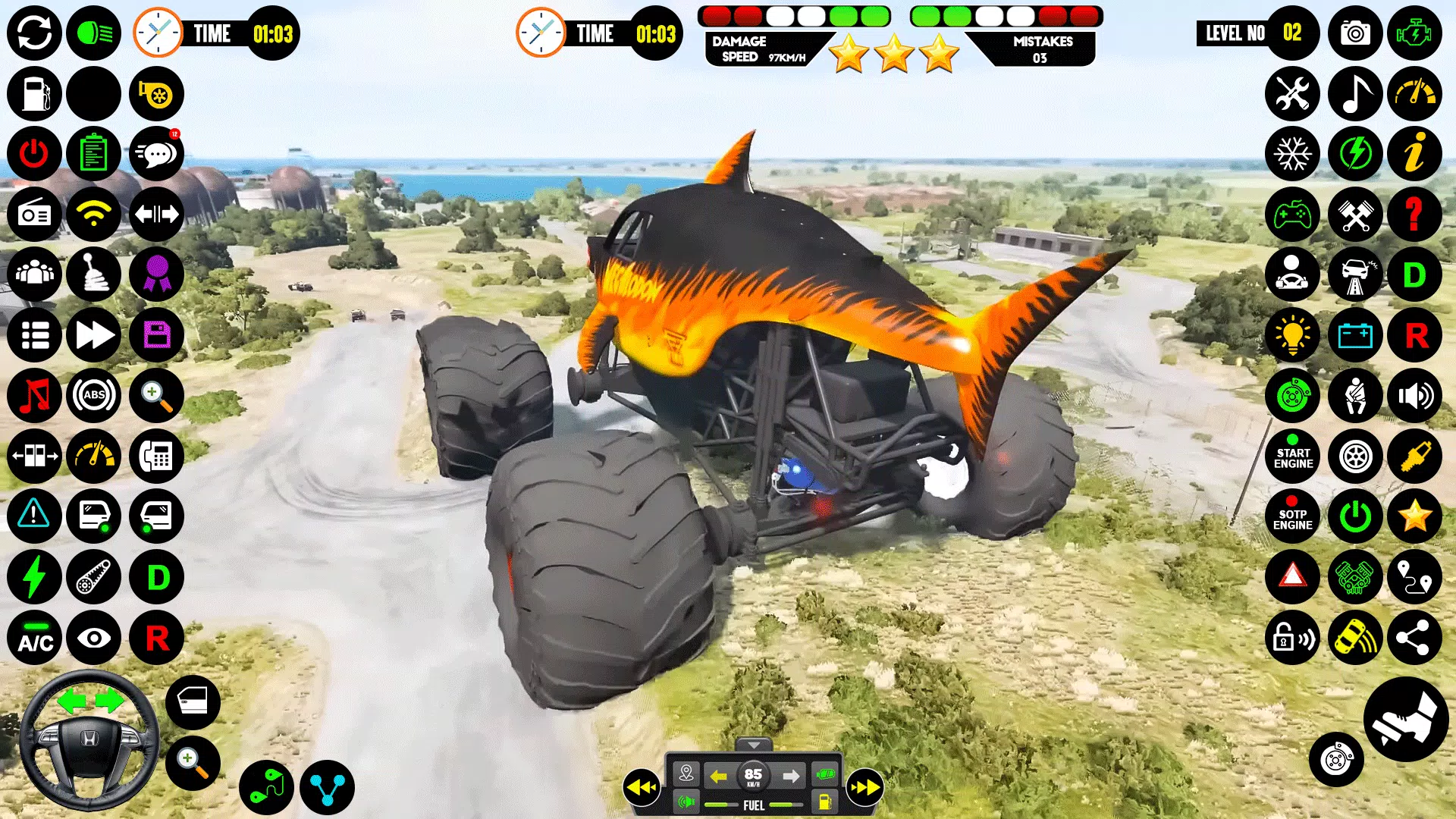 Monster Truck Racing: Truck 3D Screenshot 2