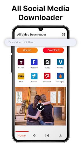 V - All Video Downloader スクリーンショット 1