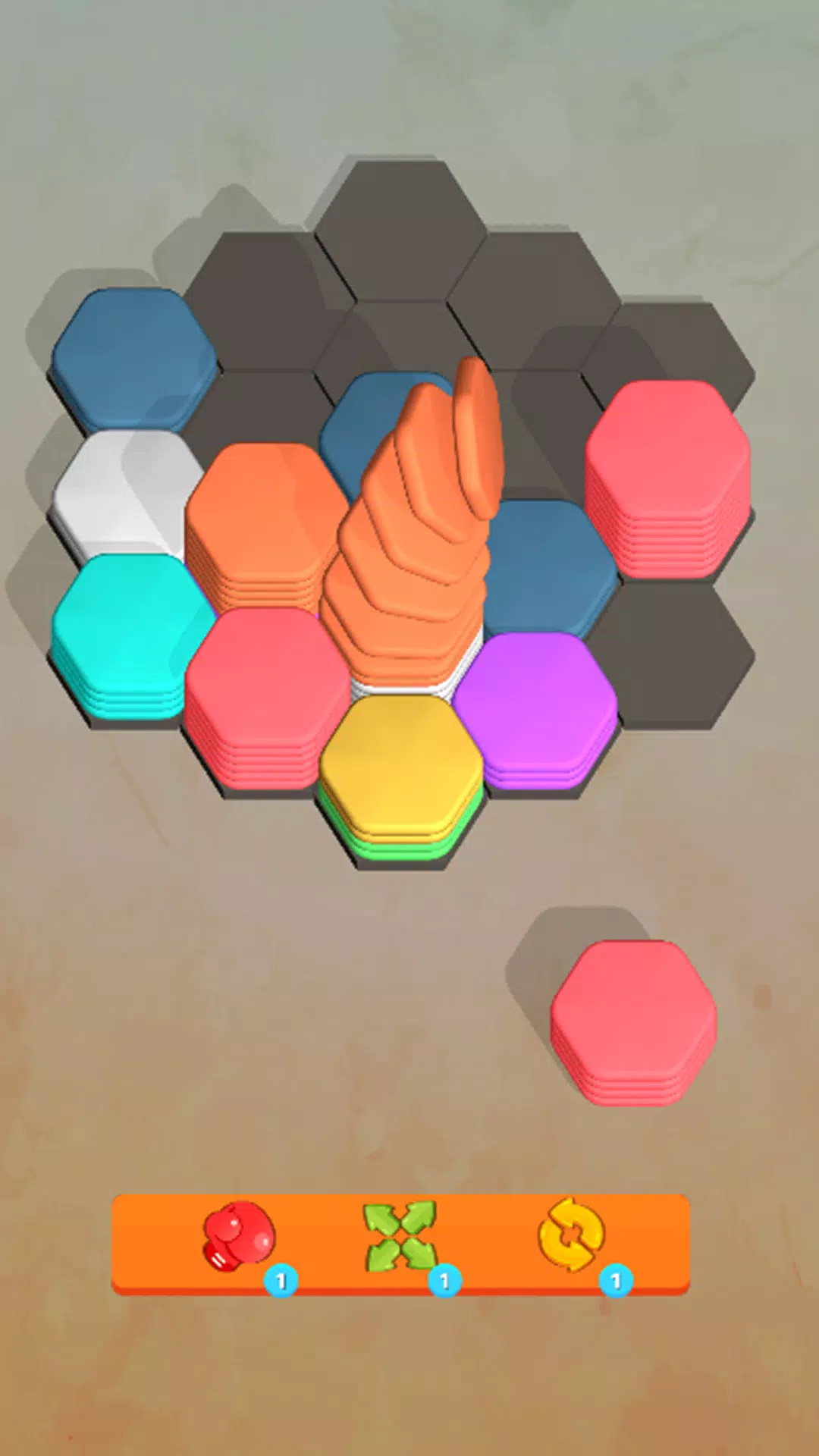 Hexa Game Tangkapan skrin 1