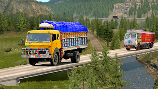 Indian Cargo Truck Simulator स्क्रीनशॉट 1