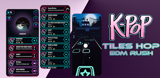 Tiles Hop: KPOP EDM Rush স্ক্রিনশট 1