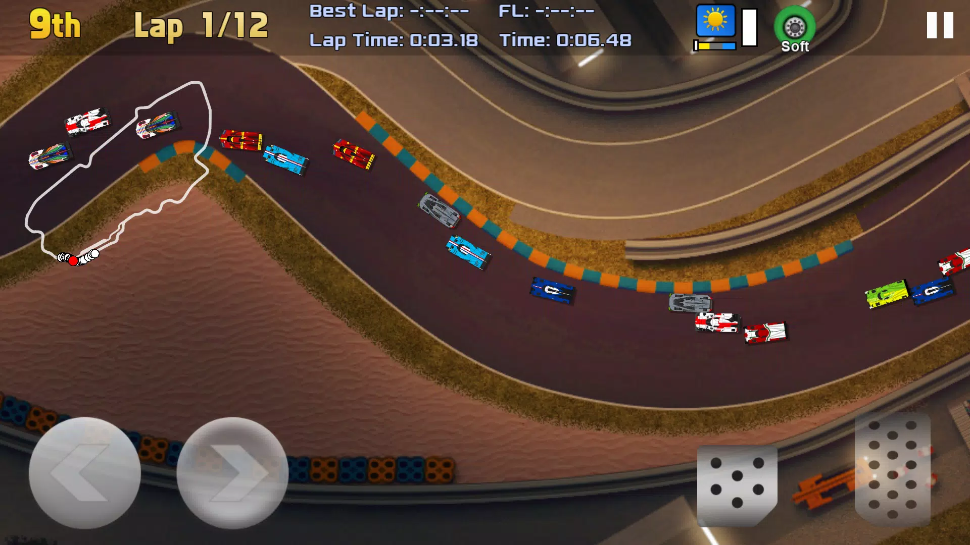 Ultimate Racing 2D 2! Screenshot 1