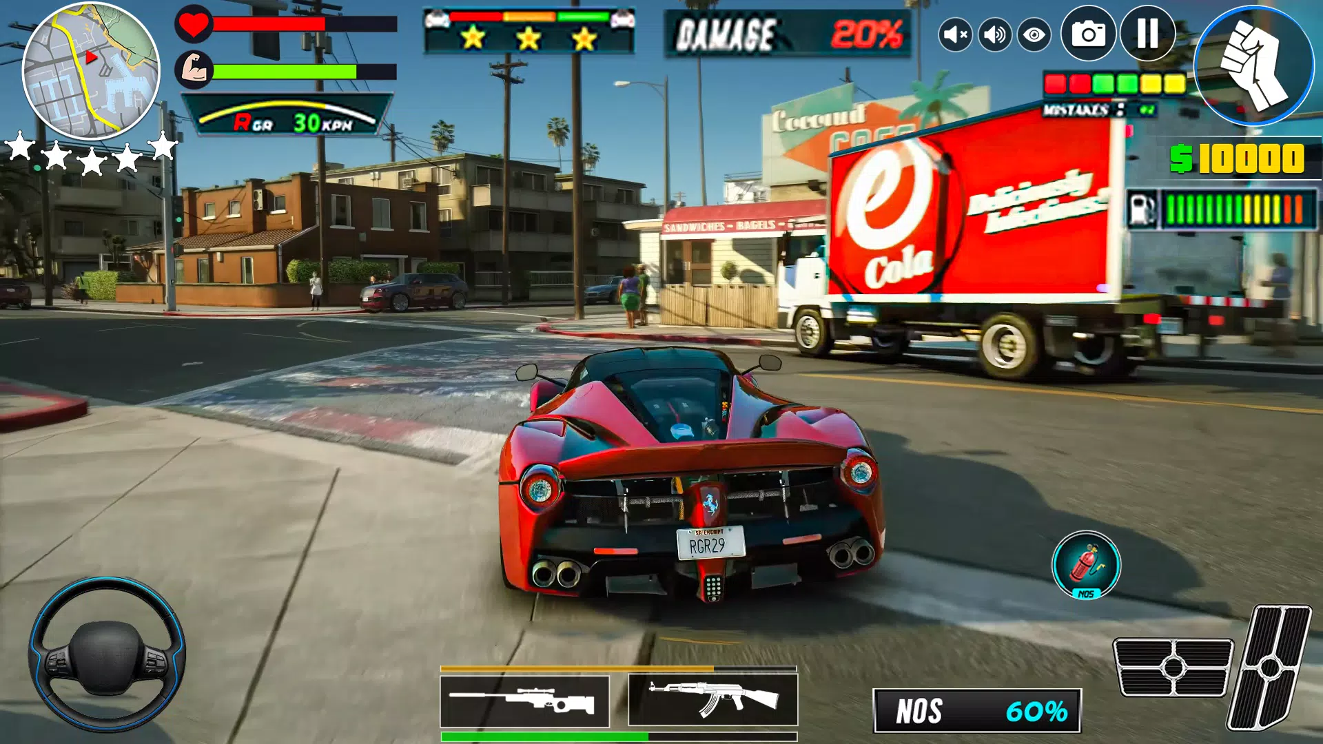 Vegas City Gangster Crime Game 스크린샷 3