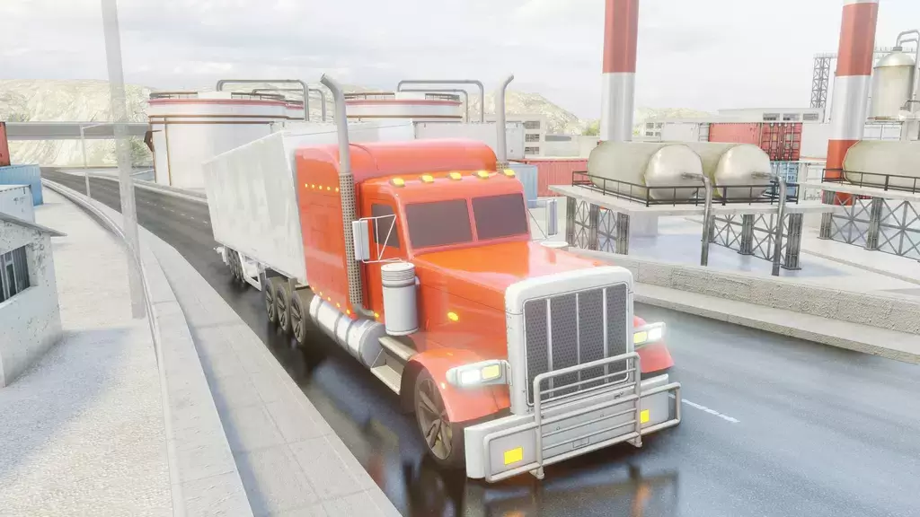 Usa Truck Simulator Car Games Ảnh chụp màn hình 2