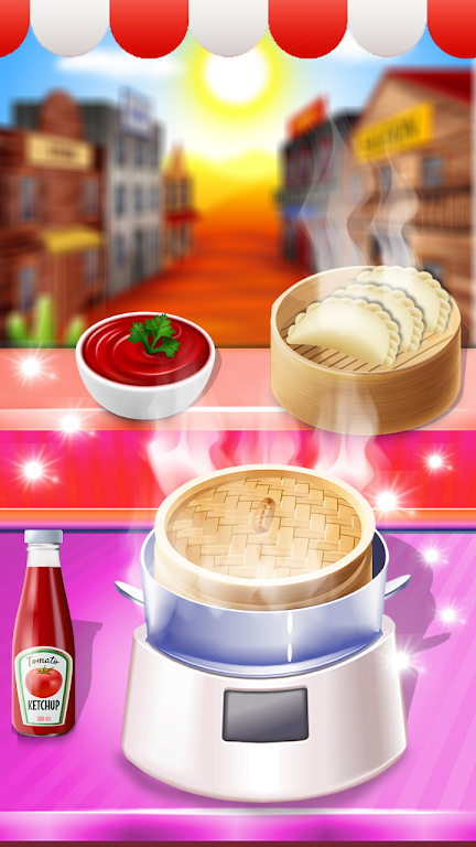 Chinese food games Girls Games 螢幕截圖 1