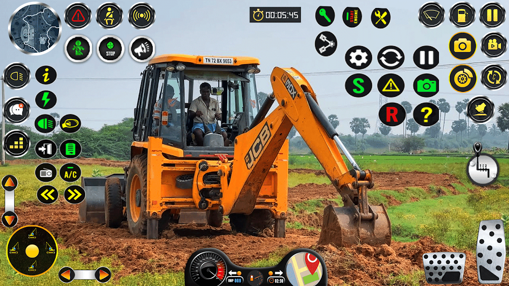 Real City JCB Construction 3D Ekran Görüntüsü 0