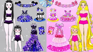 chibi doll dress up makeover Zrzut ekranu 0