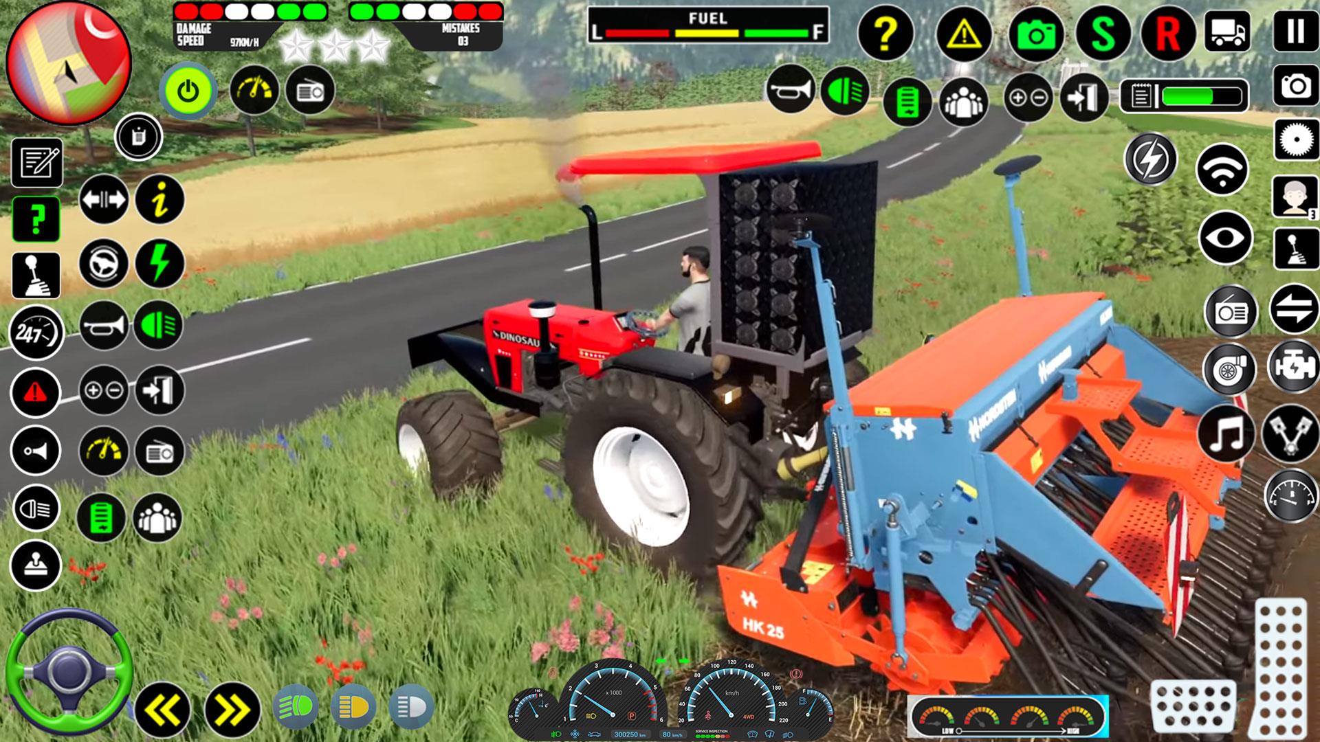 Tractor Simulator Tractor Game Tangkapan skrin 3