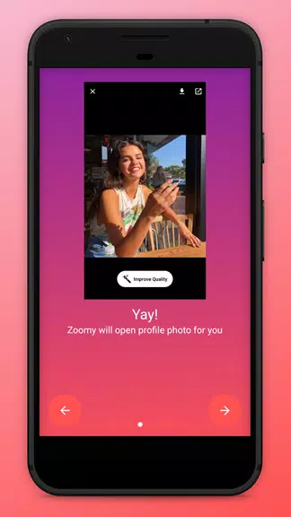 Zoomy for Instagram - Big HD profile photo picture Screenshot 2